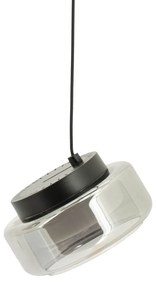 By-Boo Pivot Enkele Hanglamp Rookglas
