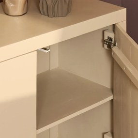 Starfurn Brussel Beige Dressoir Robuust Design 200 Cm - 200x45x80cm.