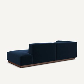 Linkse hoekbank in fluweel, Jacopo