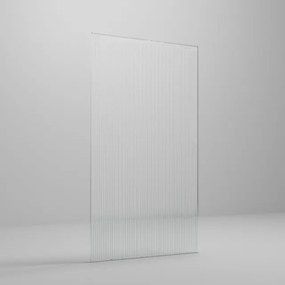 Aqua Vista Losse Glasplaat Fluted Glass 90x200cm R-GS-2120-90-FG