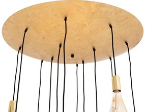 Goossens Excellent Hanglamp Elin, Hanglamp met 12 lichtpunten