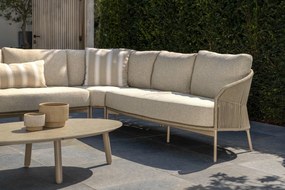Taste by 4 Seasons Florence hoek loungebank latte LoungebankLoungeset   taupe weerbestendig