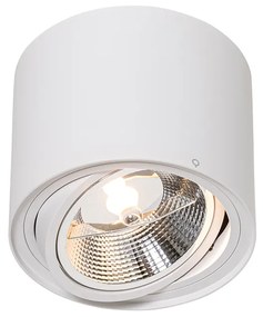 Smart plafondspot wit draai- en kantelbaar incl. Wifi GU10 111mm - Rondoo Up