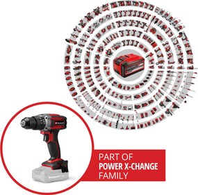 Einhell TE-CD 18/52 Li-i Solo – Accu Klopboor-/Schroefmachine Power X-Change