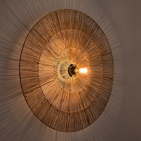 Wand- of plafondlamp, rond, diameter 80 cm, Yaku