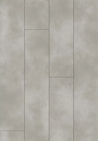 Mexen Imperial Grey  vinyl panelen 1227 x 187 mm LVT Dryback 2,5 mm, PVC onderlaag, 4 V-groef, Beton - F1354-1227-187-255-4V1-01