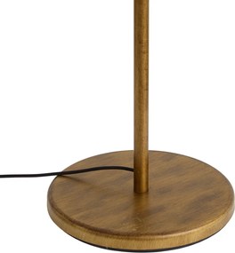 Vintage vloerlamp goud 193cm 3-lichts - Botanica