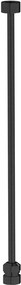 Plieger Roma aansluitstang 40cm zwart chroom geborsteld