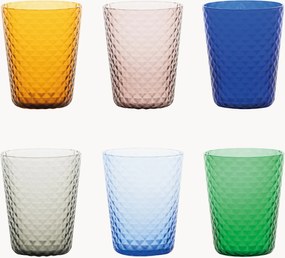 Handgemaakte tumblers Isolano, 6-delig