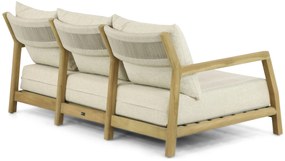 Stoel en Bank Loungeset 5 personen Teak Old teak greywash  Santika Furniture Santika