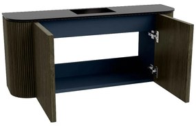 Mondiaz Joya 95cm toiletmeubel ronding links/rechts shadow met wastafel faye midden 1 kraangat urban