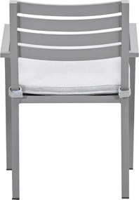 Garden Impressions Amarillo tuinstoel taupe - 2 stuks