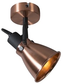 Klassieke Spot / Opbouwspot / Plafondspot koper - Jos 1 Modern, Klassiek / Antiek E14 rond Binnenverlichting Lamp