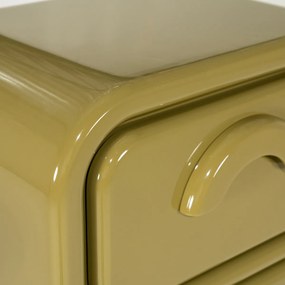 Retro Ladekast Groen - 50x32x108cm.