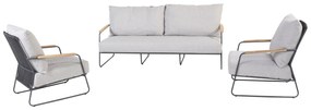 4 Seasons Outdoor Balade sofa set  Loungebank    lichtgrijs weerbestendig