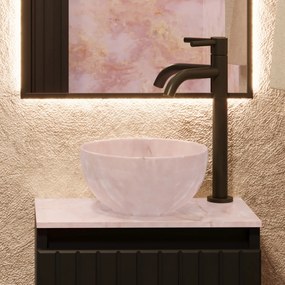 Saniclear Micro waskom voor toilet 23cm pink onyx