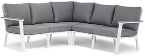 Hoek loungeset  Aluminium Wit 6 personen Lifestyle Garden Furniture Palazzo