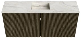 Mondiaz Joya DLux 90cm toiletmeubel shadow met wastafel faye midden zonder kraangat ostra
