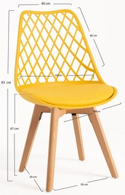 Pak 4 Mima Stoelen