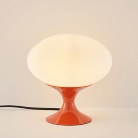 Tafellamp van opalineglas en ijzer Merisa