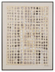 Kare Design Glitter Curtain Abstract Schilderij