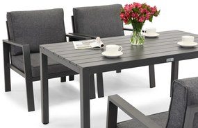 Zakintos Premium 4 antraciet aluminium tuinmeubelen Tuinpunt
