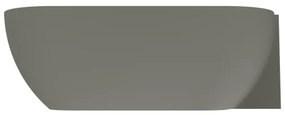 Arcqua Havana Halfvrijstaand Bad - 170x80cm - rechts - mat beton BAD246918