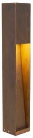 Levi Tuinlamp Cortenstaal 60cm Tuinverlichting Bruin GU10