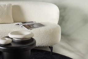 Jörn Luis Sofa - 2,5-Zitsbank - Wit Boucle / Teddy Stof - Jorn