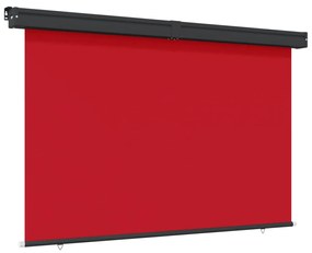 vidaXL Balkonscherm 160x250 cm rood