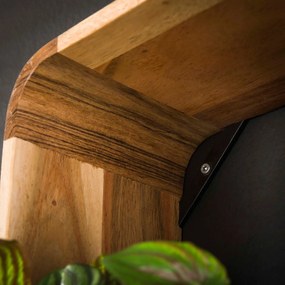 Houten Wandschappen Set Van 3 - 40x15x40cm.