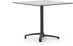 Inklapbare tafel Bellagio  | Vierkant  | Tuintafel Kunststof | 80x80cm | 2 personen | Kees Smit Tuinmeubelen