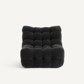 Fauteuil met fluwelen bekleding, Jud