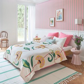 Beddensprei in getuft katoen, Palema