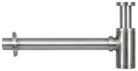 Differnz Flat fonteinset lichtgrijs beton met rechte kraan mat chroom