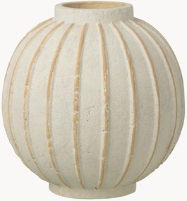 Handgemaakte terracotta vaas Ball, H 26 cm