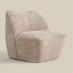Moderne Fauteuil Beige