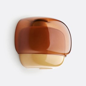 Wandlamp van gekleurd glas, KINOKO