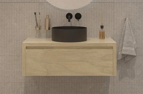 Gliss Design Ares badmeubel 90cm corn silk zonder waskom