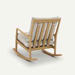 Rocking-chair 100% linnen, Dilma