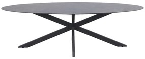 Belmond antraciet/Privada 240x107 - Ovale tuinset - 7-delig