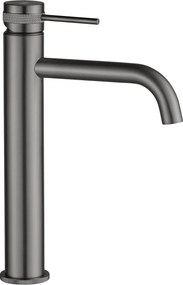 Wastafelkraan Rea Lungo Grip Gun Grey High
