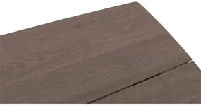 Goossens Excellent Eettafel Floyd, Semi rechthoekig 180 x 100 cm met split