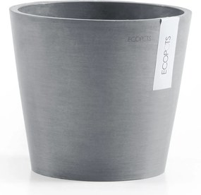 Ecopots bloempot Amsterdam 20 + waterreservoir - Rond - Blue Grey - Diameter 20 x H17,1 cm