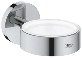 GROHE Essentials glas/zeephouder zonder glasdeel chroom 40369001