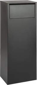 Famiflora pakketbrievenbus BOX met sleutelslot - mat zwart - 105 x 39 x 27 cm - topkwaliteit!