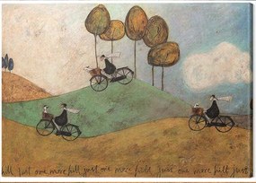 Schilderij op canvas Sam Toft - Just One More Hill