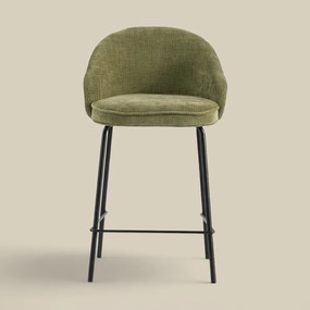 Barkruk Met Ronde Rugleuning Groen