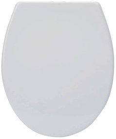 Saqu Clear toiletbril met softclose en quick release 37,2x44,6x5,2cm Mat wit