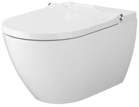 Plazan Genera Ultimate douche wc randloos met softclose zitting wit